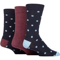 3 Pair SOCKSHOP 100% Recycled Cotton Polka Dot Patterned Socks Spots 7 11