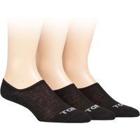 3 Pair SOCKSHOP 100% Recycled Plain Cotton High Cut Ped Socks 7 11