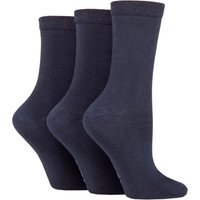 3 Pair SOCKSHOP 100% Recycled Plain Cotton Socks 4 8