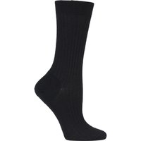 1 Pair Classic Merino Wool Ribbed Socks 4 7