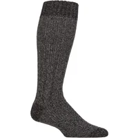 Mens 1 Pair SOCKSHOP Workforce Wool Rich Heavy Gauge Long Boot Socks Charcoal 6-11