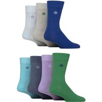 7 Pair Plain Recycled Cotton Socks 7 11