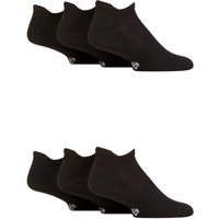 6 Pair Jeff Banks Sport Trainer Liner Socks 6 11