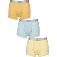 3 Pack Cotton Pastel Trunks Pastel S
