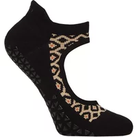 Women's 1 Pair Tavi Noir Emma Organic Cotton Yoga Socks with Grip Terrain Medium