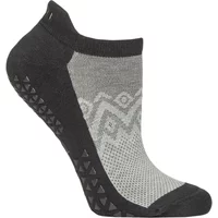 Women's 1 Pair Tavi Noir Savvy Organic Cotton Low Rise Yoga Socks with Grip Arctic Medium
