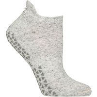 1 Pair Savvy Organic Cotton Low Rise Yoga Socks Grip Haze Small