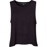 1 Pack High Low Tank Top Ebony
