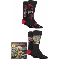 Iron Maiden 4 Pair Exclusive to Gift Boxed Cotton Socks 4 8