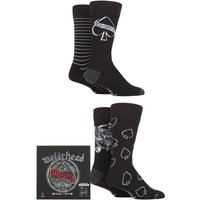 Motorhead 4 Pair Exclusive to Gift Boxed Cotton Socks 6 11 UK Shoe