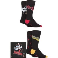Judas Priest 4 Pair Exclusive to Gift Boxed Cotton Socks 6 11 UK Shoe