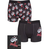 Judas Priest 2 Pack Exclusive to Gift Boxed Boxer Shorts Medium