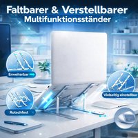 Faltbarer und verstellbarer Multifunktionsständer