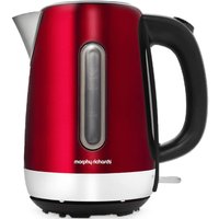Morphy Richards 102785 Cordless Jug Kettle in Red 1 7L 3 0kW