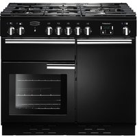 Rangemaster 111780 100cm Wide Professional Plus Gas Range Cooker in Bl
