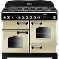 Rangemaster 116790 110cm CLASSIC Dual Fuel Range Cooker in Cream Chrom