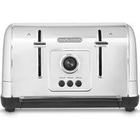 Morphy Richards 240130 Venture 4 Slice Toaster Brushed Stainless Steel
