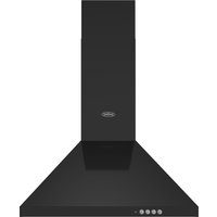 Belling 444411681 60cm Pyramid Chimney Hood in Black 3 Fan Speeds