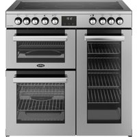Belling 444411792 90cm Wide Cookcentre Ceramic Range Cooker in Stainle