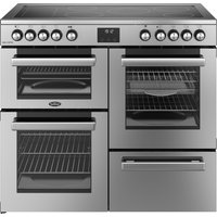 Belling 444411798 100cm Wide Cookcentre Ceramic Range Cooker in Stainl