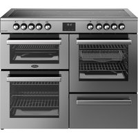 Belling 444411804 110cm Wide Cookcentre Ceramic Range Cooker in Stainl
