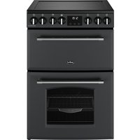 Belling 444411809 60cm Wide Farmhouse Double Oven Cooker in Anthracite