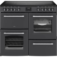 Belling 444411825 100cm Wide Farmhouse Ceramic Range Cooker in Anthrac