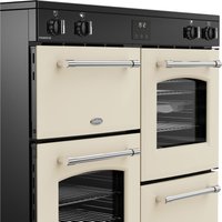 Belling 444411833 100cm Wide Farmhouse Induction Range Cooker in Cream