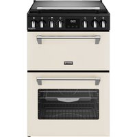 Stoves 444411845 60cm Wide Richmond Deluxe Dual Fuel Cooker in Cream
