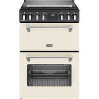 Stoves 444411848 60cm Wide Richmond Deluxe Double Oven Cooker in Cream