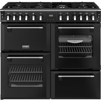 Stoves 444411856 100cm Wide Richmond Dual Fuel Range Cooker in Black