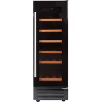GDHA 444443282 30cm Integrated Wine Cooler in Black 18 Bottle Capacity