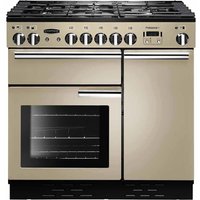 Rangemaster 91920 90cm Wide Professional Plus Gas Range Cooker in Crea