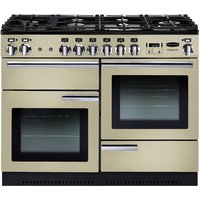 Rangemaster 91970 110cm Wide Professional Plus Gas Range Cooker in Cre