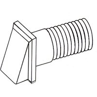 CDA AED61 1 0 Metre Universal Cooker Hood Ducting Kit