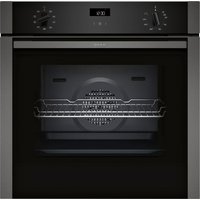 Neff B1ACE4AG3B N50 Built In Electric Single Oven in Black with Stainl