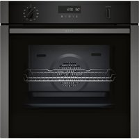Neff B2ACH7AG7B N50 Built In Electric Pyrolytic Oven in Black with Gra