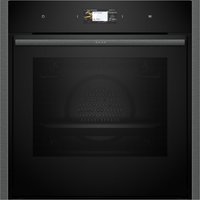 Neff B64CS51G0B N90 Built In Electric Single Oven in Black with Graphi
