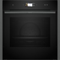 Neff B64FS31G0B N90 Built In Electric Single Oven in Black with Graphi