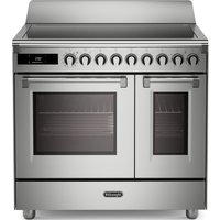 Delonghi BS965TIMXX 90cm Wide Bassano Induction Range Cooker in Stainl