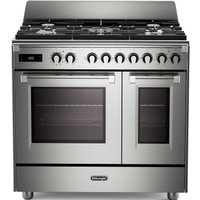 Delonghi BS965TMXX 90cm Wide Bassano Dual Fuel Range Cooker in Stainle
