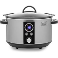 Black Decker BXSC16045GB 6 5L Digital Sear Stew Slow Cooker Stainless