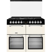 Leisure CC100F521C 100cm Wide Chefmaster Dual Fuel Range Cooker in Cre