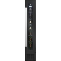 Candy CCVB15UK1 15cm Integrated Wine Cooler in Black 7 Bottle