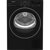 Hotpoint CHD93MBBUK 9kg Heat Pump Condenser Dryer in Black A Rated