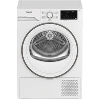 Hotpoint CHSD82MWWUK 8kg Heat Pump Condenser Dryer in White A Rated Pe