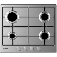 Candy CHW6BRX 60cm 4 Burner Gas Hob in Stainless Steel
