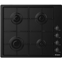 Candy CHW6LBB 60cm 4 Burner Gas Hob in Black