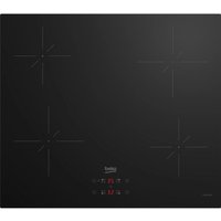 Beko CIHYQI21B 60cm 4 Zone Induction Hob in Black Glass Touch Controls