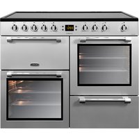 Leisure CK100C210S 100cm Wide Cookmaster Ceramic Range Cooker in Silve
